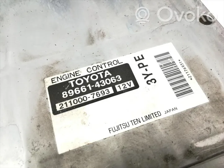 Toyota Avalon XX20 Centralina/modulo del motore 89661-43063