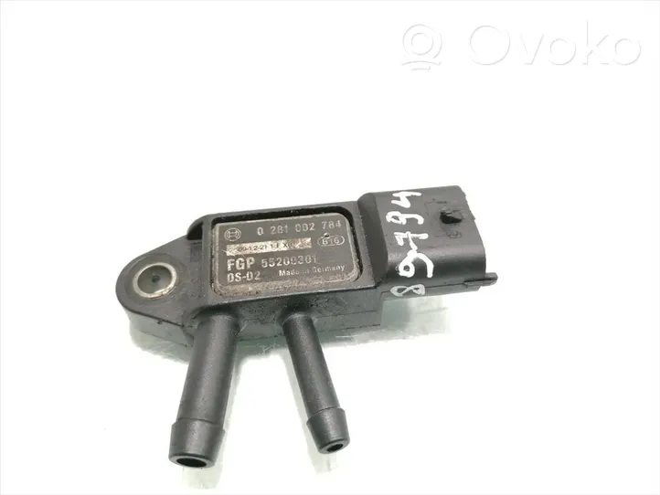 Opel Zafira B Sensore di pressione di scarico 0281002784