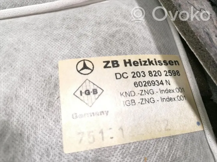 Mercedes-Benz C W203 Autres sièges A2039106746