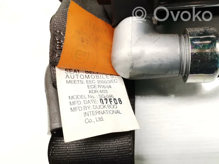 Opel Antara Middle seatbelt (rear) SG-646