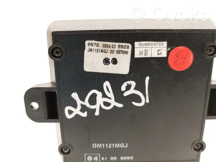 Mercedes-Benz SLK R170 Alarm control unit/module GM1121MGJ