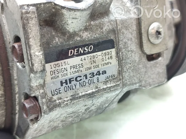 Subaru Outback Ilmastointilaitteen kompressorin pumppu (A/C) 447280-0930