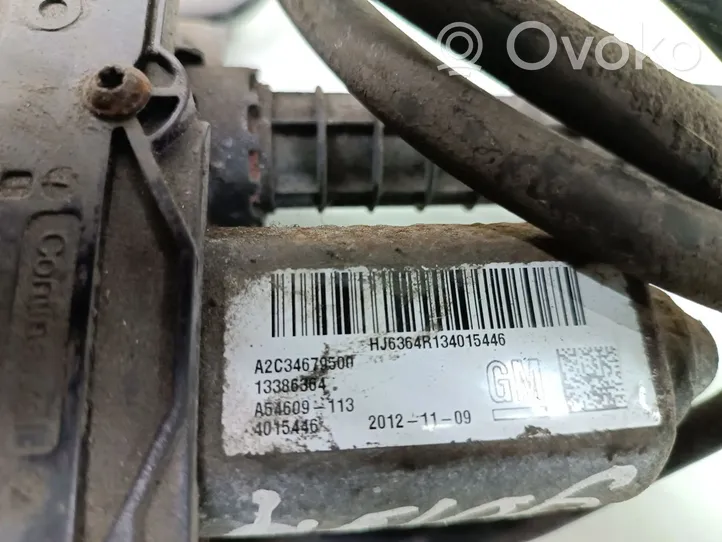 Opel Zafira C Hand brake/parking brake motor 13386364