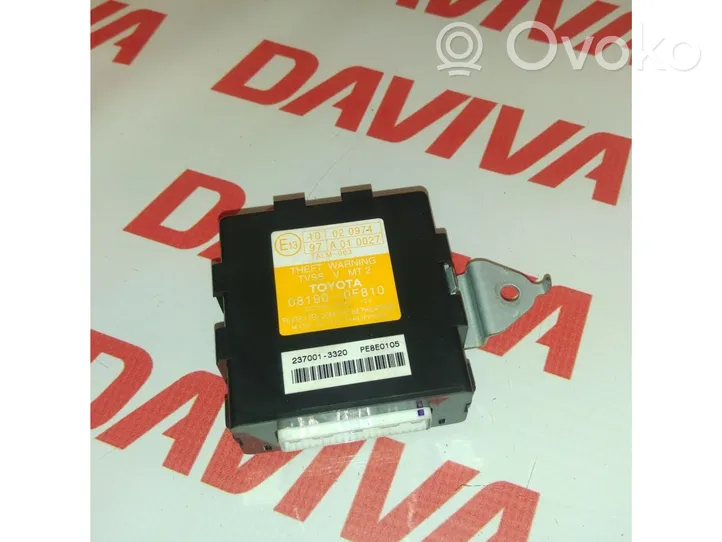 Toyota Corolla E120 E130 Boîtier module alarme 237001-3320