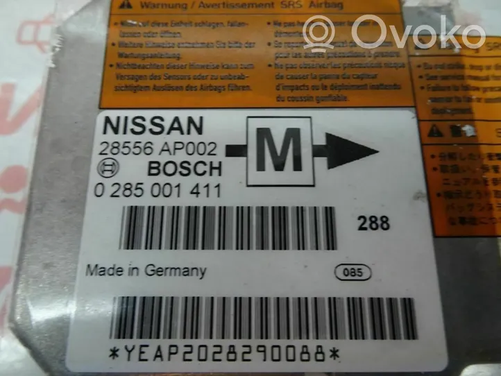 Nissan Micra Turvatyynyn ohjainlaite/moduuli 28556AP002