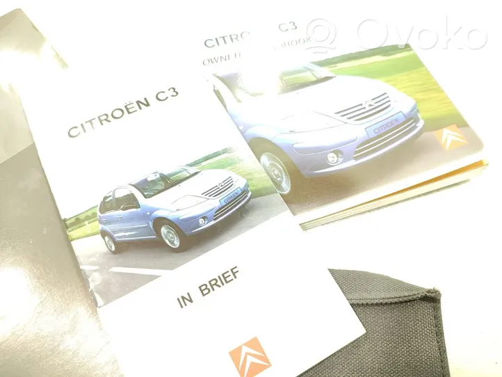 Citroen C3 Carnet d'entretien d'une voiture 