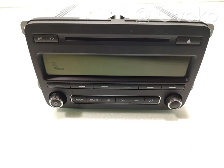 Skoda Fabia Mk2 (5J) Panel / Radioodtwarzacz CD/DVD/GPS 5J0035161G