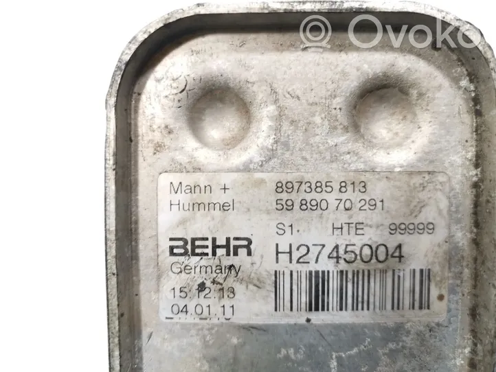 Opel Astra J Radiatore dell’olio del motore 897385813