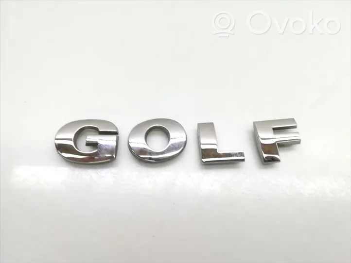 Volkswagen Golf V Logo, sigle, emblème de porte arrière 