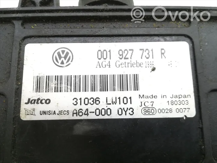 Volkswagen Polo Vaihdelaatikon ohjainlaite/moduuli 001927731R