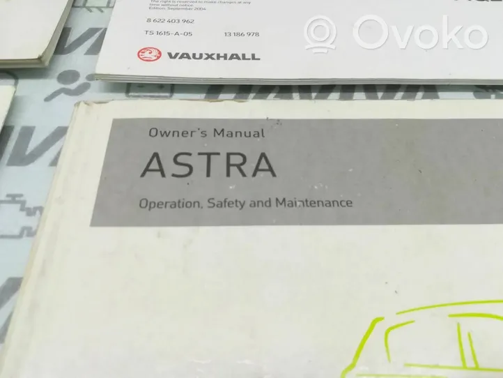Opel Astra G Serviso knygelė 