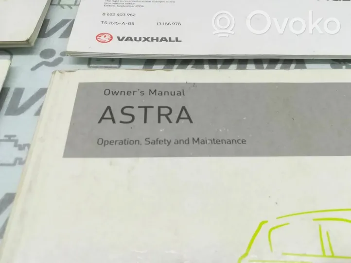 Opel Astra G Carnet d'entretien d'une voiture 