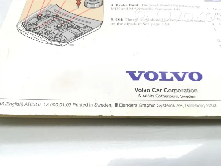 Volvo S60 Libretto di servizio dei proprietari 