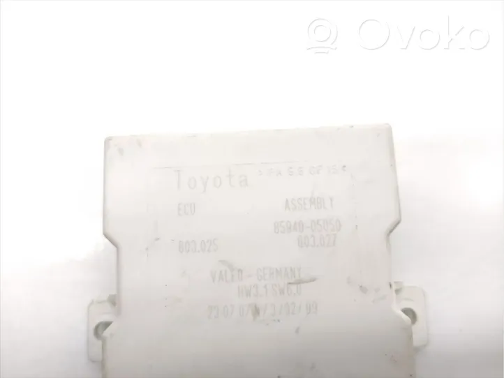 Toyota Avensis T270 Lasinpyyhkimen rele 85940-05050