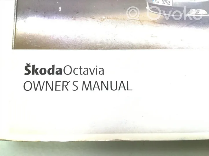 Skoda Octavia Mk2 (1Z) Libretto di servizio dei proprietari 