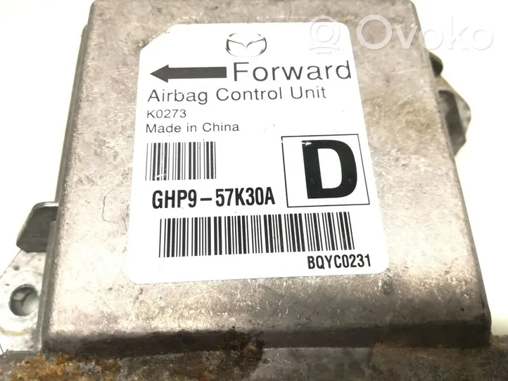 Mazda 6 Sterownik / Moduł Airbag GHP9-57K30A