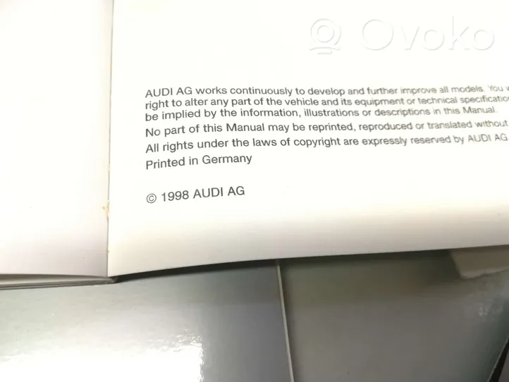 Audi A6 S6 C5 4B Servisa grāmata 