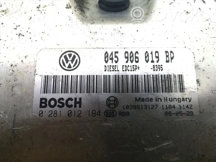 Volkswagen Polo IV 9N3 Calculateur moteur ECU 045906019BP