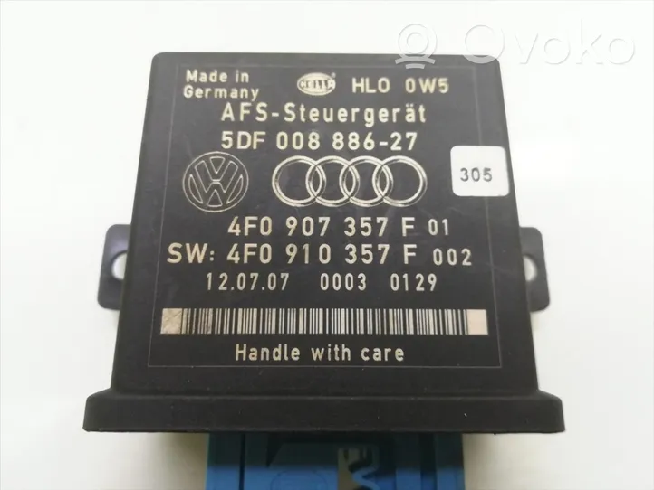 Audi Q7 4L Xenon valdymo blokas 4F0907357F