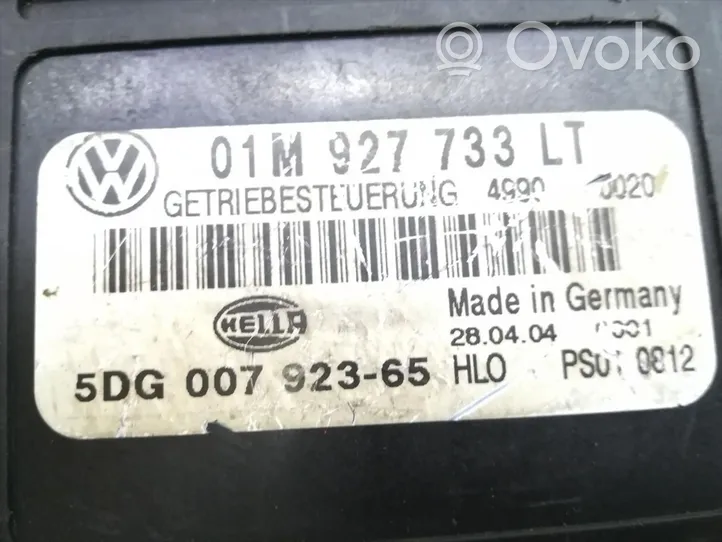 Volkswagen Golf Cross Sterownik / Moduł skrzyni biegów 01M927733LT