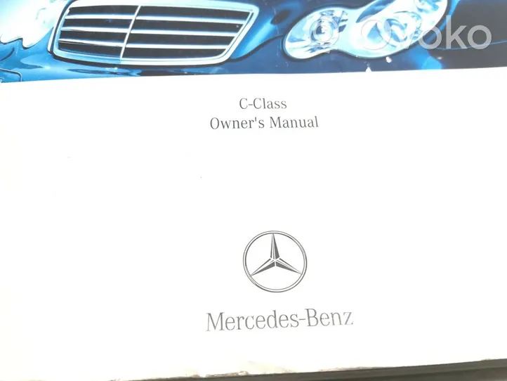 Mercedes-Benz C W203 Carnet d'entretien d'une voiture 