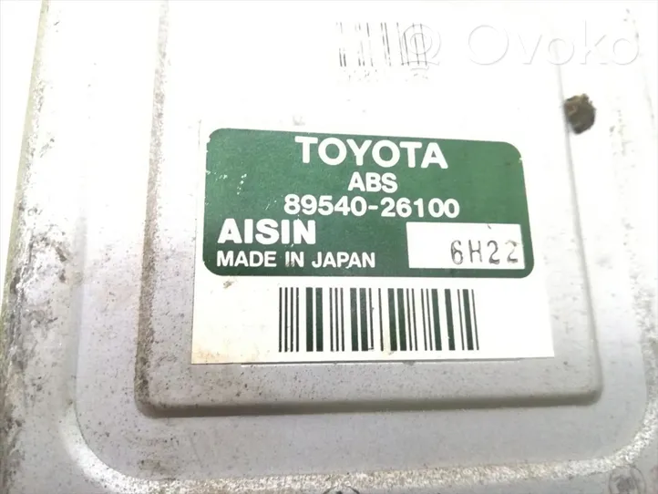 Toyota Hiace (H100) ABS-ohjainlaite/moduuli 89540-26100