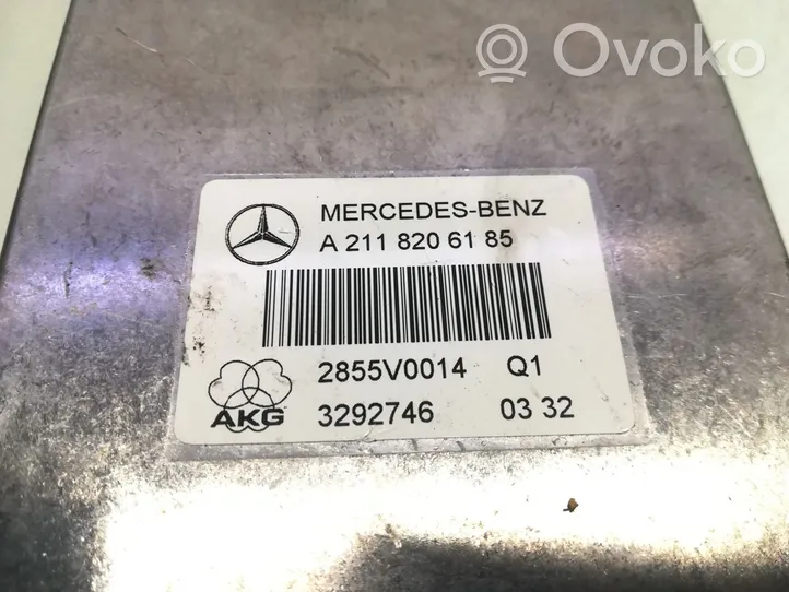 Mercedes-Benz E AMG W211 Telefono valdymo blokas A2118206185