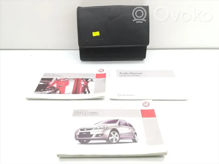 Opel Combo C Carnet d'entretien d'une voiture --