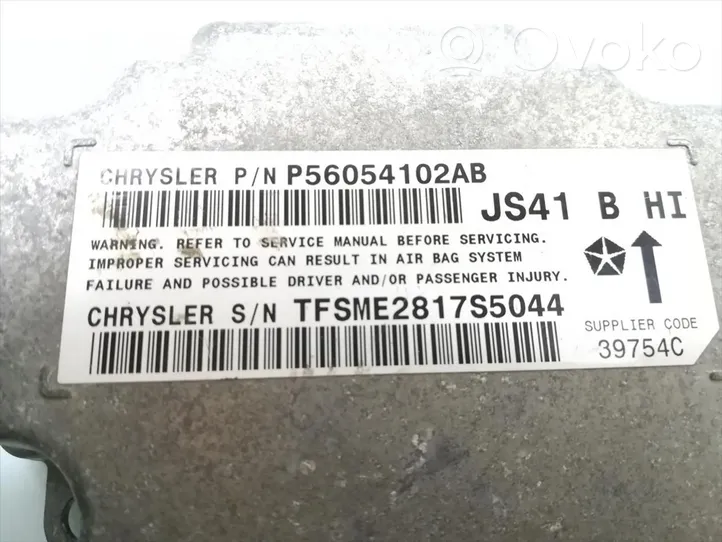 Dodge Avenger Module de contrôle airbag P56054102AB