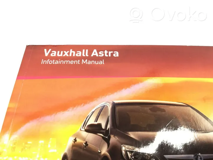 Opel Astra J Książka serwisowa 
