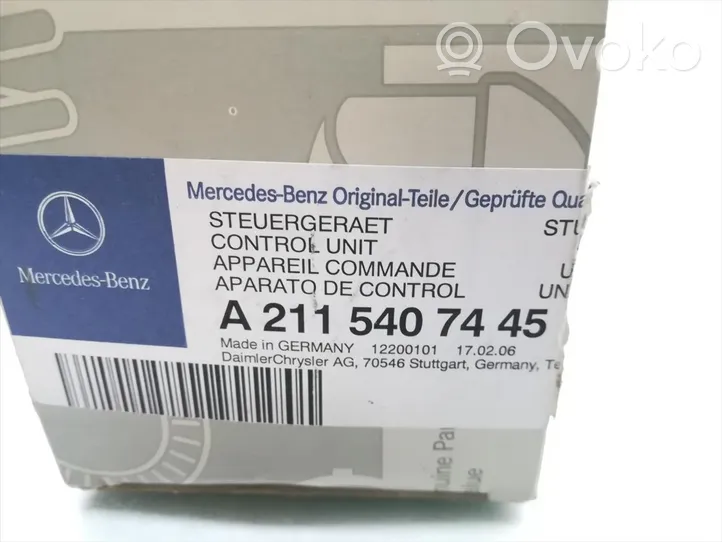 Mercedes-Benz E AMG W211 Muut ohjainlaitteet/moduulit A211547445