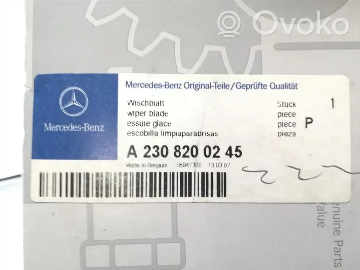 Mercedes-Benz E AMG W211 Spazzola tergicristallo per parabrezza/vetro frontale A2308200245