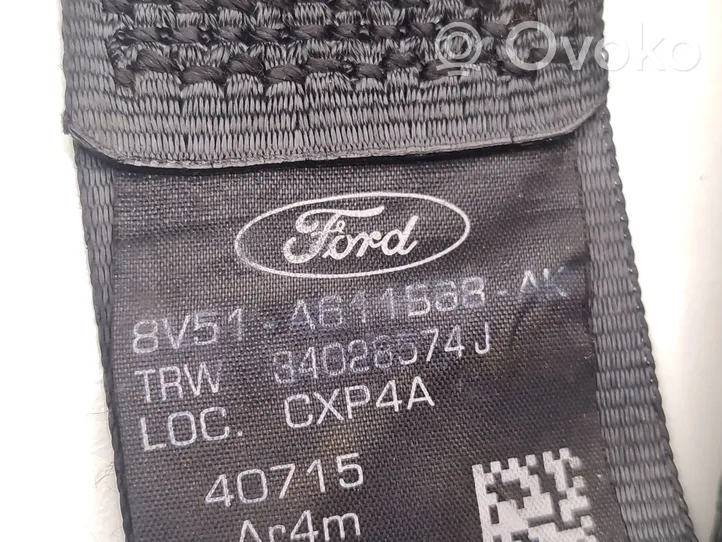 Ford Fiesta Ceinture de sécurité arrière 8V51-A611B68-AK