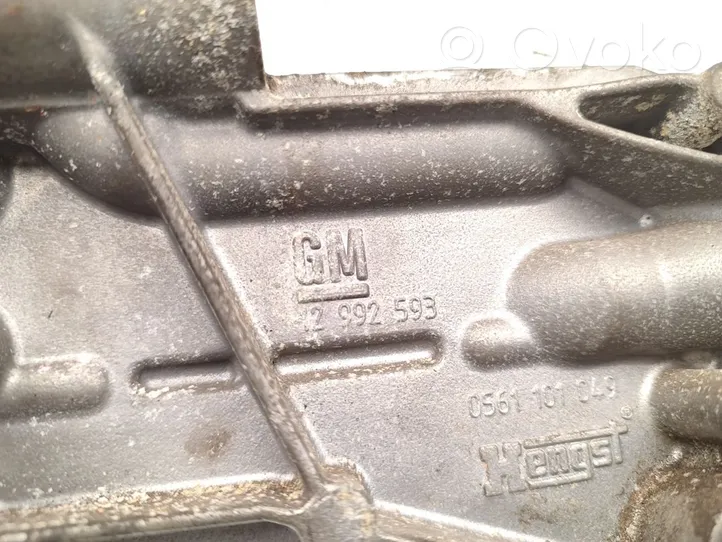 Opel Zafira B Halterung Ölfilter / Ölkühler 12992593