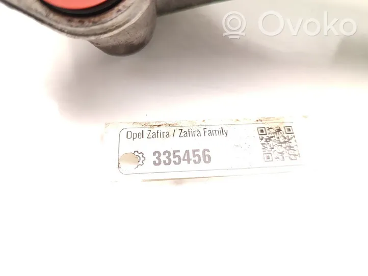 Opel Zafira B Eļļas filtra turētājs / dzesētājs 12992593