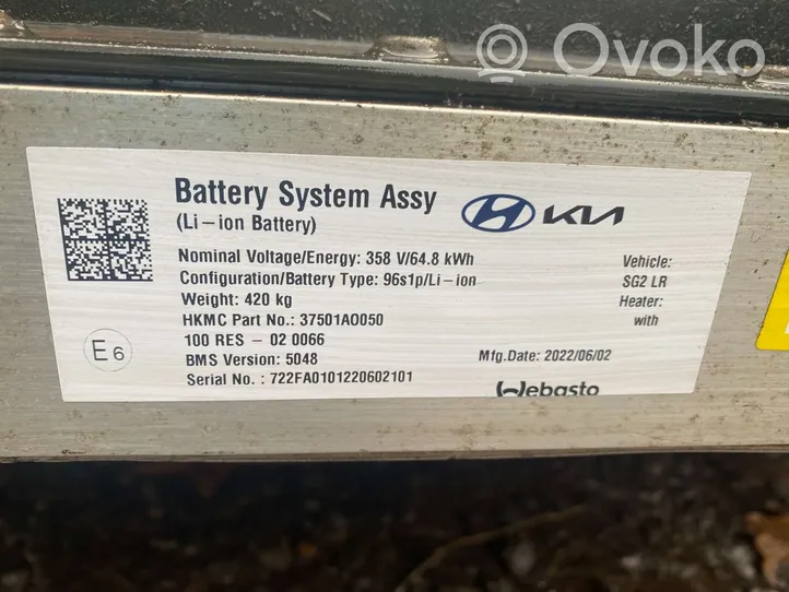 KIA Niro Bateria pojazdu hybrydowego / elektrycznego 37501AO050