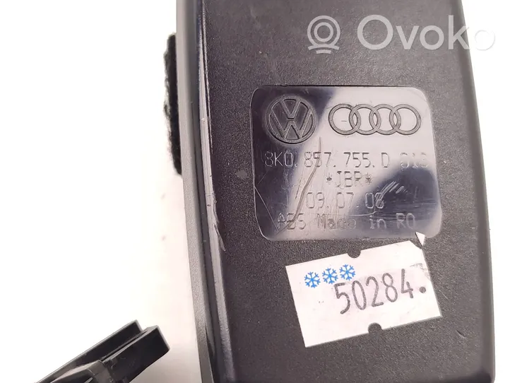 Audi A4 S4 B8 8K Klamra przedniego pasa bezpieczeństwa 8K0857755D