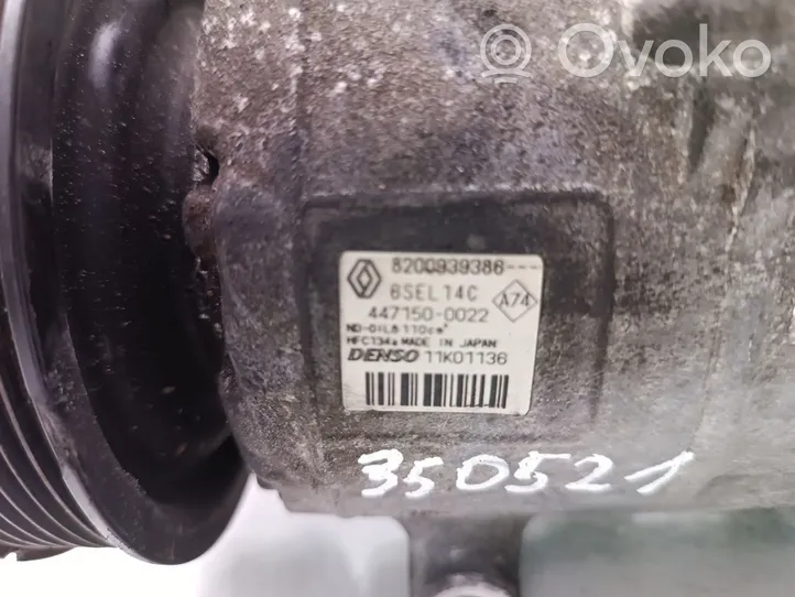 Renault Megane III Klimakompressor Pumpe 8200939386