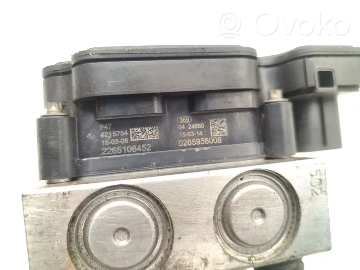 Ford Ranger Pompe ABS 0265956008