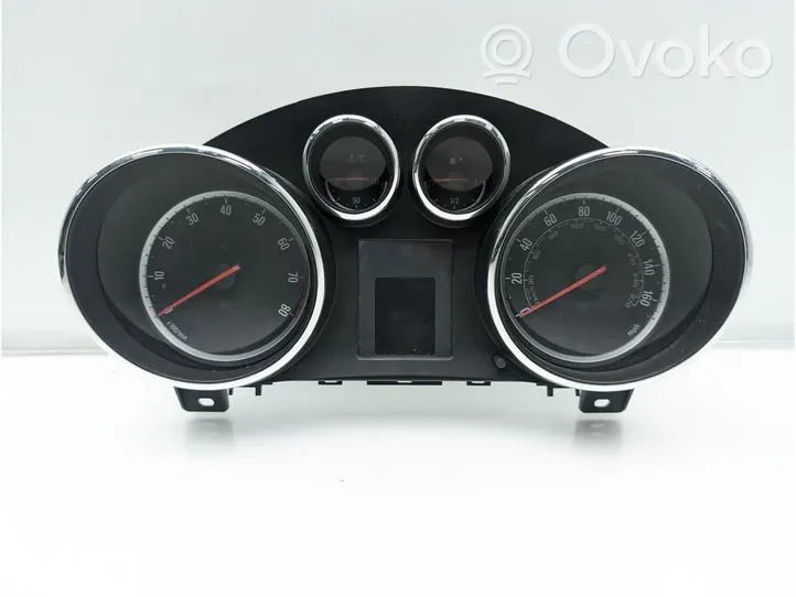 Opel Astra J Compteur de vitesse tableau de bord 13433771