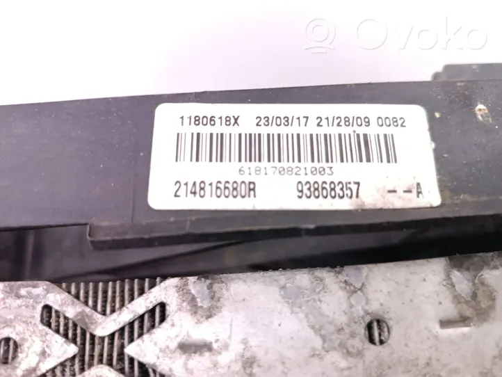 Opel Vivaro Coolant radiator 1180627X