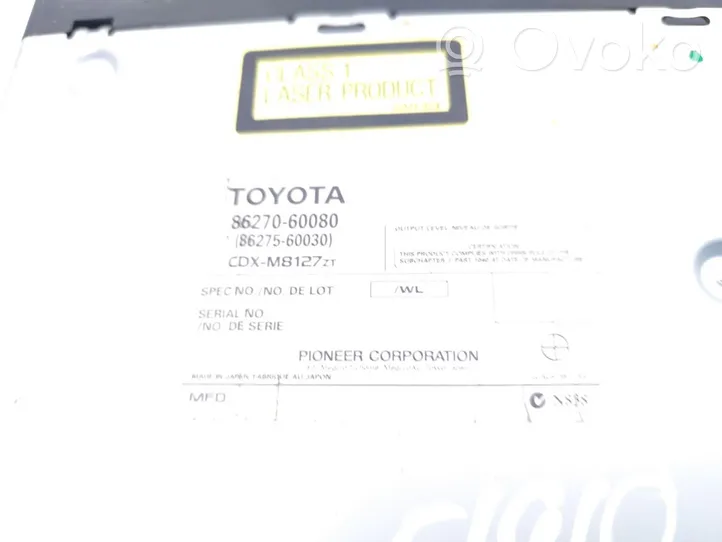 Toyota Land Cruiser (J120) Zmieniarka płyt CD/DVD 86270-60080