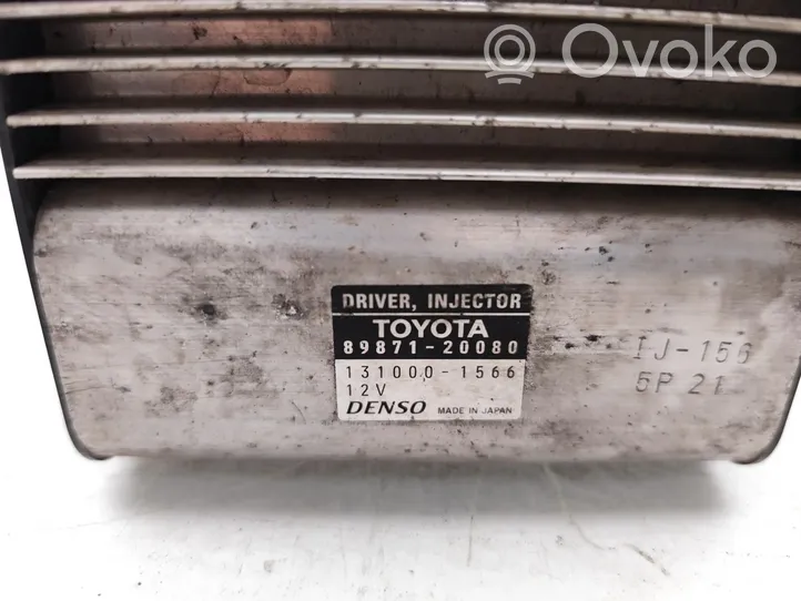 Toyota Avensis T270 Įpurškimo valdymo blokas 89871-20080