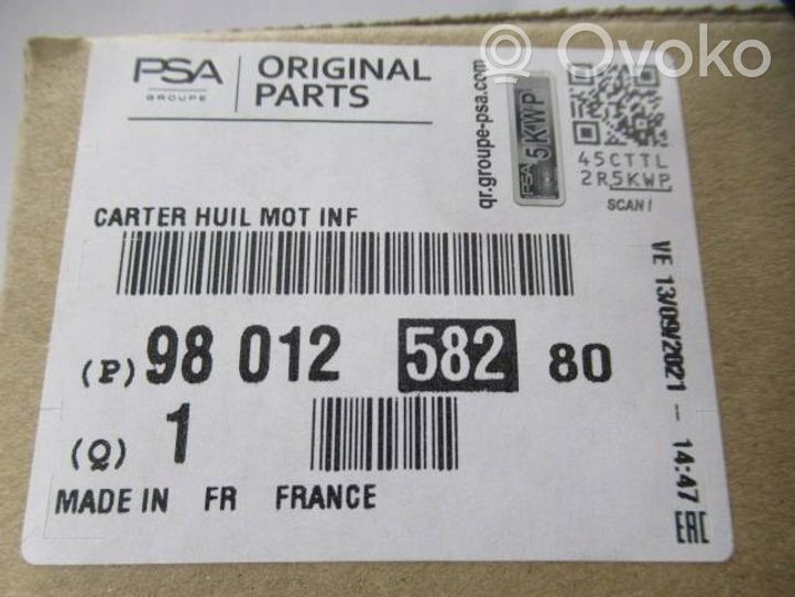 Peugeot Rifter Carter d'huile 9801258280