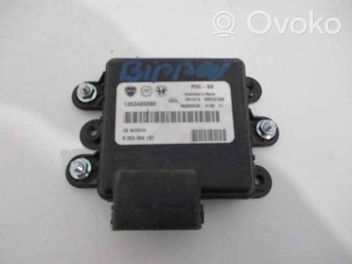 Peugeot Bipper Unité de commande, module PDC aide au stationnement 1353485080