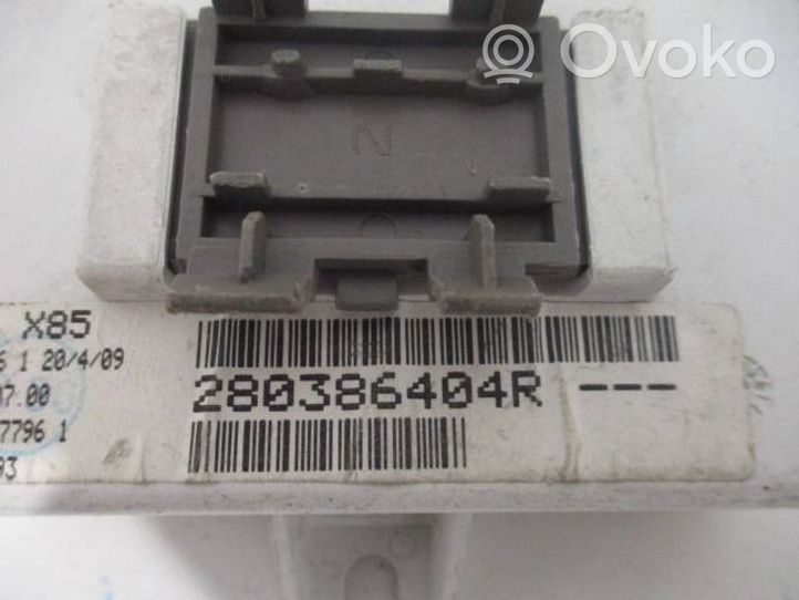 Renault Clio III Unité / module navigation GPS 280386404R