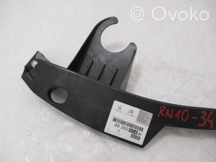 Opel Zafira Life Plaque avant support serrure de capot 9826095480