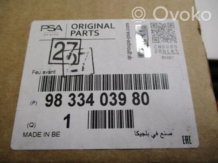 Citroen C4 II Phare de jour LED 9833403980