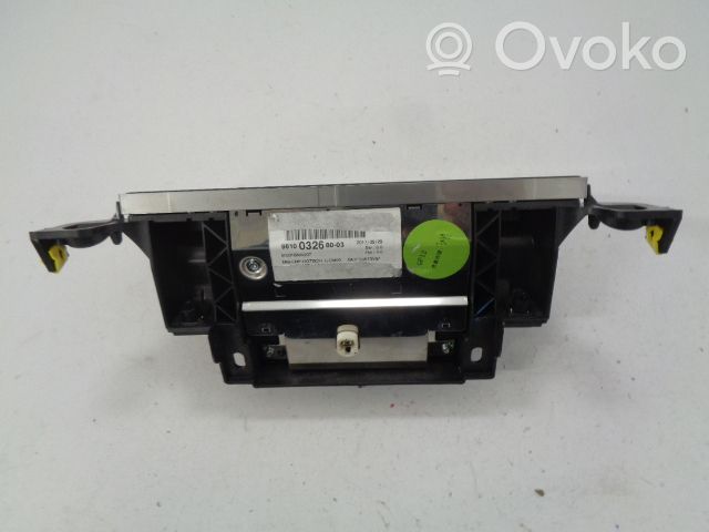 Peugeot 3008 II Monitor / wyświetlacz / ekran 9810032680