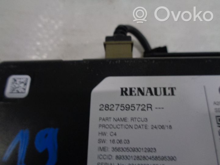 Renault Kadjar GPS navigation control unit/module 282759572R